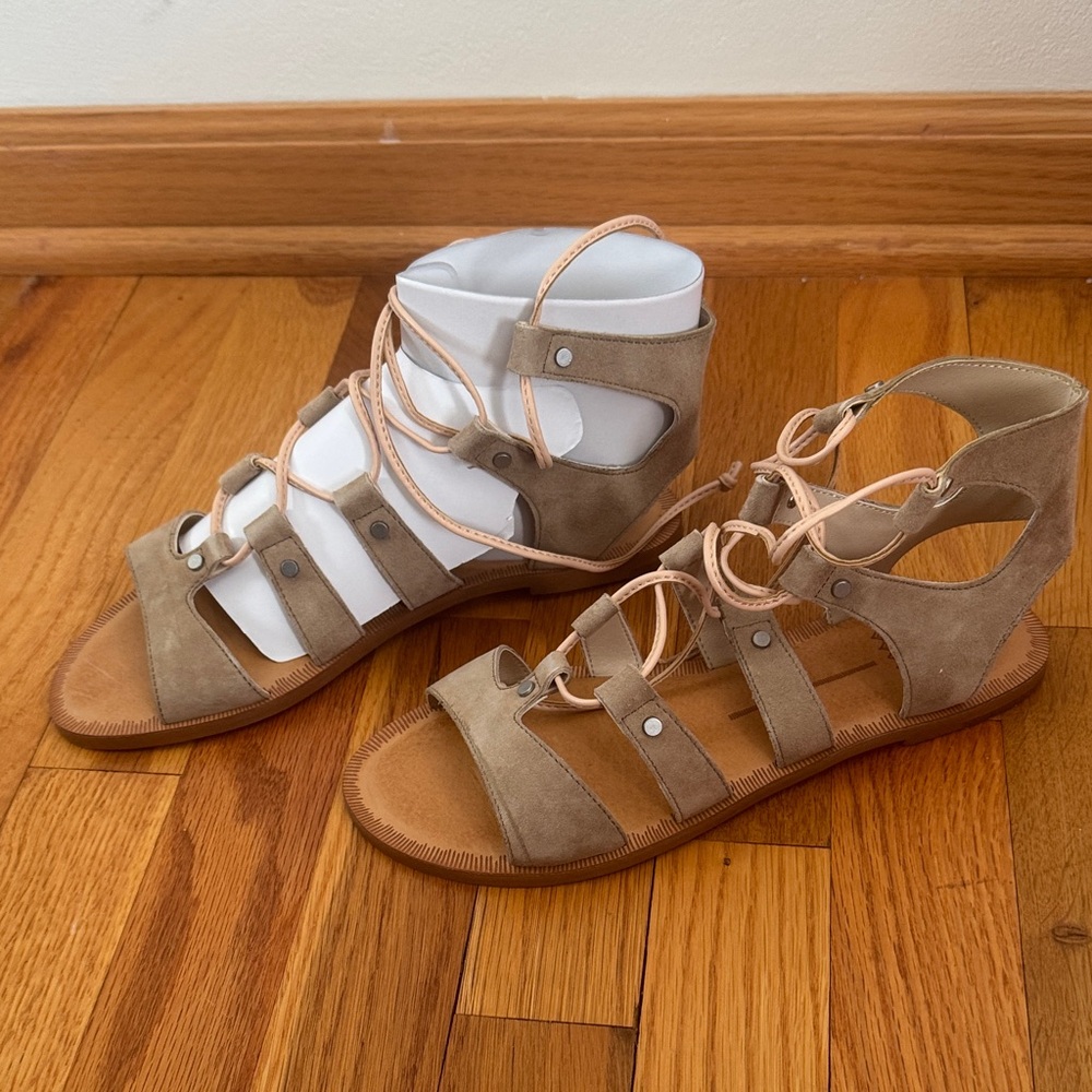 Dolce Vita Jasmyn Suede Gladiator Sandals